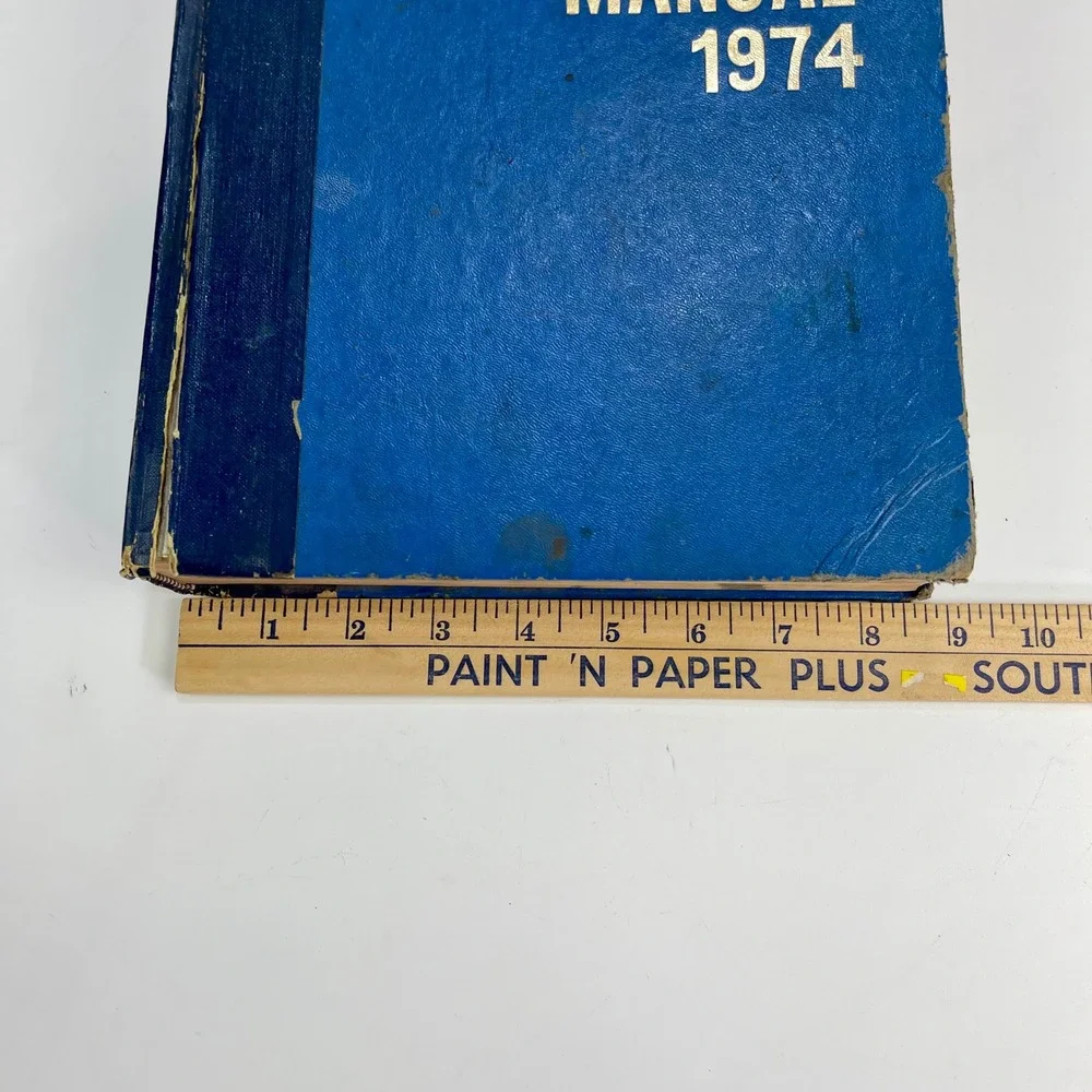 Motor Auto Repair Manual 1974 37th‎ Edition 1968-1974 Models ISBN 09109